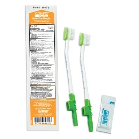 Sage - Toothette - 6173 - Products  Suction Toothbrush Kit  NonSterile