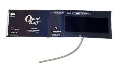 Welch Allyn - Omni-Kuff - 1902XLSHP - Reusable Blood Pressure Cuff Omni-kuff 32 To 43 Cm Arm Nylon Cuff Large Adult Cuff
