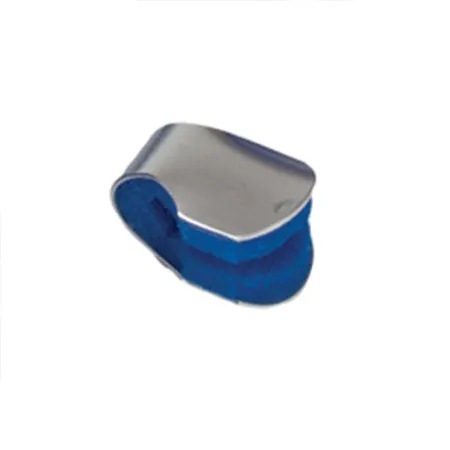 Bird & Cronin - 08146241 - Finger Cot Splint One Size Fits Most Without Fastening Finger Blue / Silver