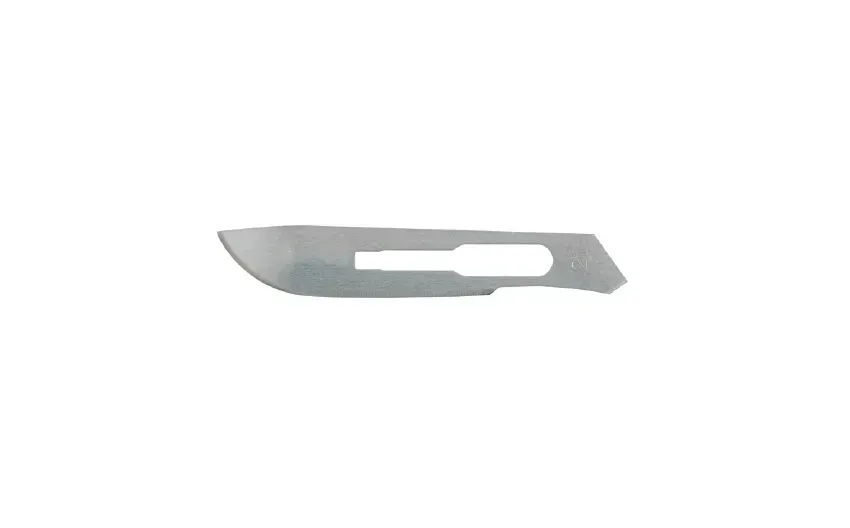 Integra Lifesciences - 4-121 - Surgical Blade Carbon Steel No. 21 Sterile Disposable Individually Wrapped