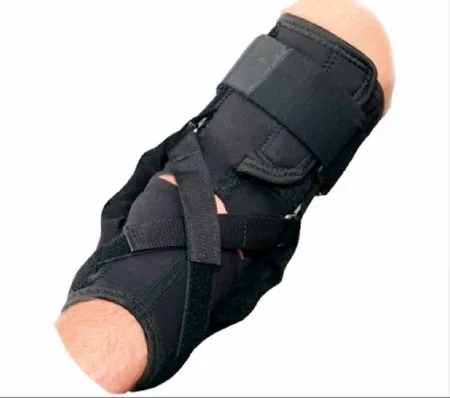 DJO - DonJoy - 11-1003-4-06000 - Elbow Guard DonJoy Large Elastic Strap Left or Right Elbow 13 to 14-1/2 Inch Length Black
