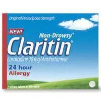 Bayer - Claritin - 11523716002 - Allergy Relief Claritin 10 mg Strength Tablet 10 per Box