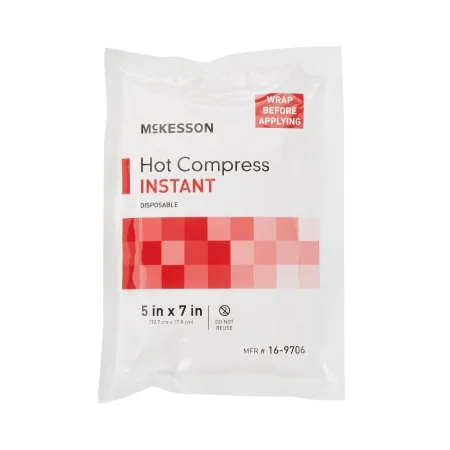 McKesson - 16-9706 - Instant Hot Pack General Purpose Small Plastic Disposable