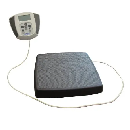 Health o meter Professional - Health O Meter - From: 752KG To: 752KL -  Floor Scale  Digital LCD Display 400 lbs. / 180 kg Capacity White AC Adapter / Battery Operated