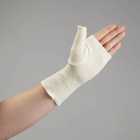 Patterson Medical Supply - Rolyan - 7444 - Splint Liner Rolyan Size 1, 3 X 6 Inch, Thumb Spica, Ply Stockinette, Soft Cotton, Reusable, 10/pk