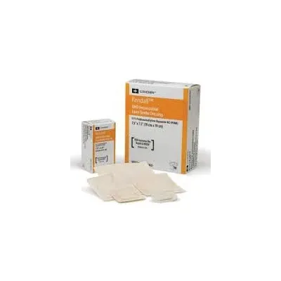 Covidien - 55544PAMD - Cardinal Health Kendall AMD Antimicrobial Foam Dressing with Topsheet, 4" x 4"