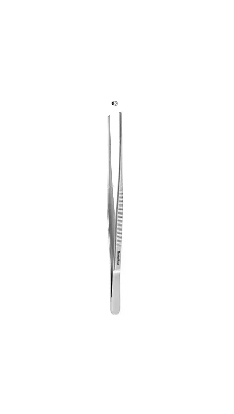 Integra Lifesciences - MeisterHand - MH6-160 - Tissue Forceps Meisterhand Potts-smith 7 Inch Length Surgical Grade German Stainless Steel Nonsterile Nonlocking Thumb Handle Straight Serrated Tips With 1 X 2 Teeth