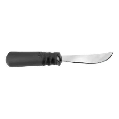 Patterson medical - Good Grips - 561846 - Rocker Knife Good Grips Right-Left Handed / Angled Black Stainless Steel