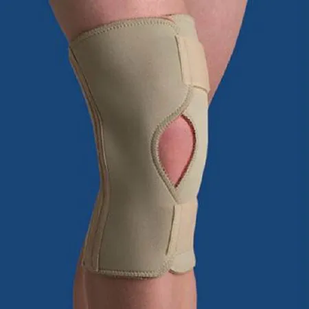 Patterson Medical Supply - Thermoskin - 929137 - Knee Stabilizer Thermoskin Medium Hook And Loop Strap Closure 13-1/4 To 14-1/2 Inch Circumference Left Or Right Knee