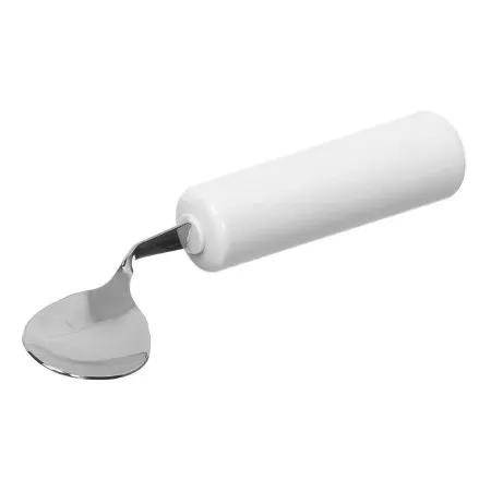 Patterson medical - Queens - AA5512RA - Spoon Queens Angled / Right Handed White Stainless Steel
