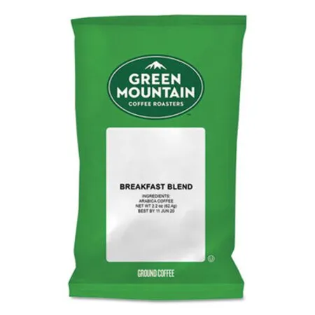Green Mountain Coffee - GMT-4432 - Breakfast Blend Coffee Fraction Packs, 2.2 Oz, 100/carton