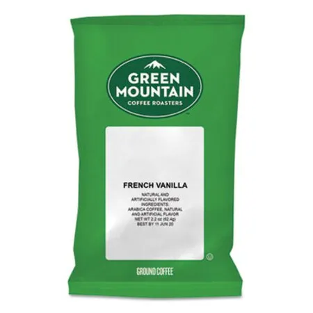 Green Mountain Coffee - GMT-4732 - French Vanilla Coffee Fraction Packs, 2.2 Oz, 50/carton