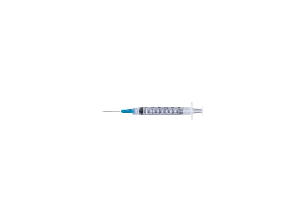 BD Becton Dickinson - 309579 - Becton Dickinson Luer Lok Syringe with Detachable PrecisionGlide Needle 20G