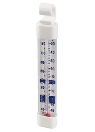 Health Care - 3010 - Refrigerator / Freezer Thermometer Fahrenheit / Celsius -40° to +122°F (-40° to +50°C) Without External Probe Hanging / Standing Does Not Require Power