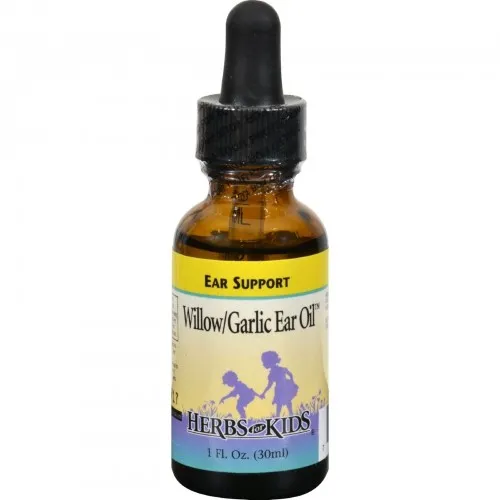 Herbs For Kids - 631648 - Willow and Garlic Ear Oil - 1 fl oz