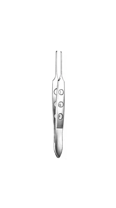 Integra Lifesciences - Padgett - PM-4793 - Tissue Forceps Padgett Bishop-harmon-iris 3-1/4 Inch Length Surgical Grade Stainless Steel Nonsterile Nonlocking Fenestrated Thumb Handle Straight Extra Delicate, 0.3 Mm Tips With 1 X 2 Teeth