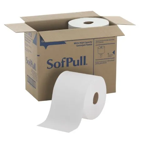 Georgia Pacific - SofPull - 28143 - Paper Towel SofPull Perforated Center Pull Roll 7-4/5 X 15 Inch