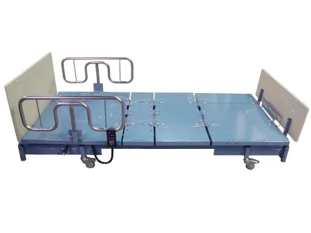 Big Boyz - Low Bed 800 - LB3848 - Electric Bed Low Bed 800 Convertible Bariatric Low 80 Inch Length 8 to 24 Inch Height Range