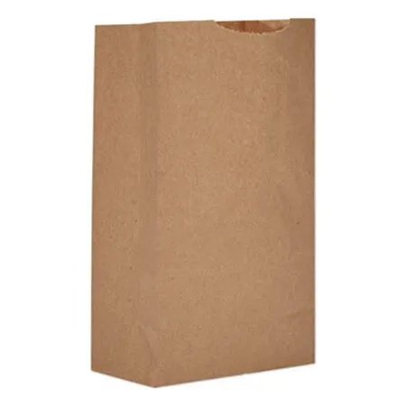 General - BAG-GK3500 - Grocery Paper Bags, 30 Lb Capacity, 3, 4.75 X 2.94 X 8.56, Kraft, 500 Bags