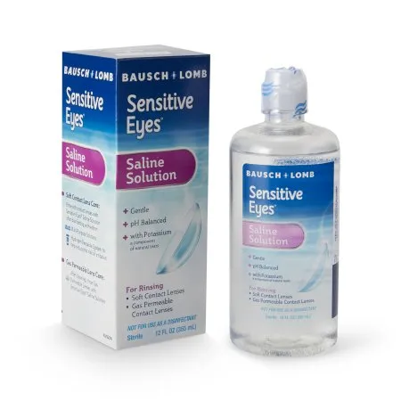 Bausch & Lomb - Sensitive Eyes Plus - 10119000238 - Contact Lens Solution Sensitive Eyes Plus 12 oz. Solution
