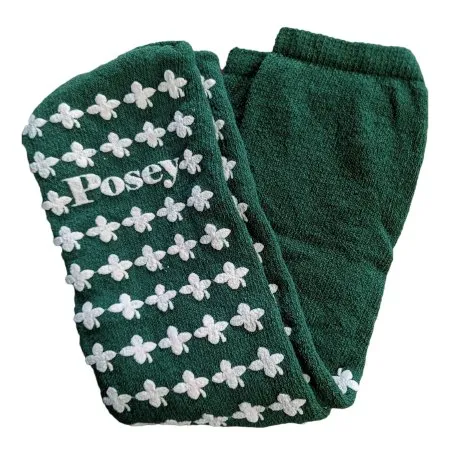 TIDI Products - Posey - 6239G -  Fall Management Slipper Socks  Standard Green