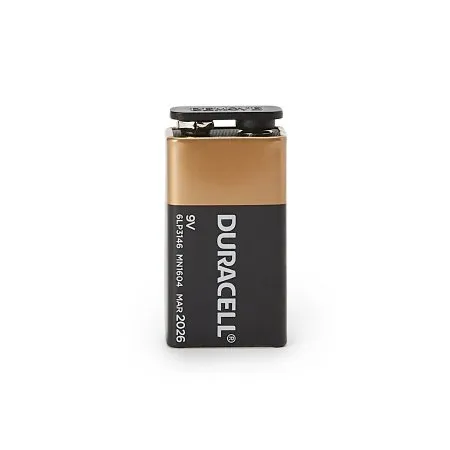 Duracell - MN1604BKD - Coppertop Alkaline Battery Coppertop 9V Cell 9V Disposable 12 Pack