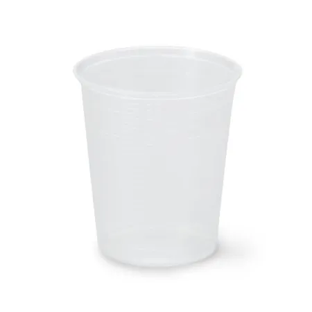 Health Care - Narrow - 5165 - Graduated Medicine Cup Narrow 1 oz. Clear Plastic Disposable