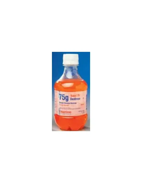 Fisher Scientific - Trutol - 401025FB - Glucose Tolerance Beverage Trutol Lemon-lime 75 Gram 10 Oz. Per Bottle