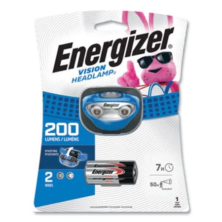 Energizer - EVE-HDA32E - Led Headlight, 3 Aaa Batteries (included), Blue