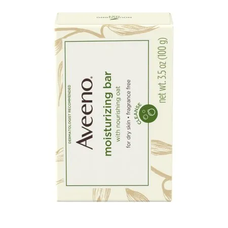 J&J - Aveeno - 10381370036231 - Soap Aveeno Bar 3.5 oz. Individually Wrapped Unscented