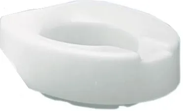 Alimed - Tall-Ette II - 2970010781 - Raised Toilet Seat Tall-ette Ii 4 Inch Height White 250 Lbs. Weight Capacity