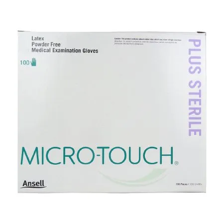 Ansell Healthcare - Micro-Touch Plus - 6016002 - Ansell Micro Touch Plus Exam Glove Micro Touch Plus Medium Sterile Single Latex Standard Cuff Length Fully Textured Ivory Not Rated