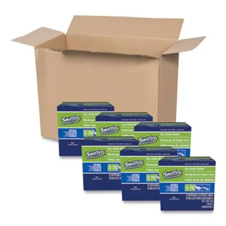 Swiffer - PGC-33407CT - Dry Refill Cloths, White, 10.63 X 8, 32/box, 6 Boxes/carton