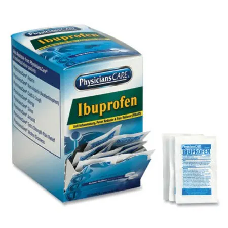 PhysiciansCare - ACM-90109 - Ibuprofen Pain Reliever, Two-pack, 125 Packs/box