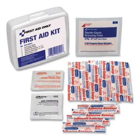 PhysiciansCare by First Aid Only - FAO-90101 - First Aid On The Go Kit, Mini, 13 Pieces, Plastic Case
