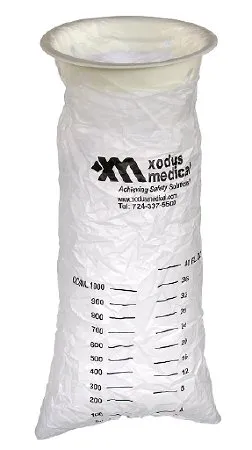 Xodus Medical - NS30830 - Emesis Bag 40 Oz. Clear