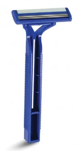Personna American Safety Razor - 75-0015 - Twin Blade Plus Razor, Lubricating Strip, 10/bg, 5 bg/ctn, 10 ctn/cs