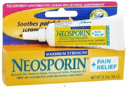 Neosporin + Pain Relief - J&J - 501370405 - First Aid Antibiotic with Pain Relief