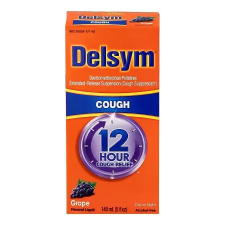 Reckitt Benckiser - Delsym - 36382417165 - Cold and Cough Relief Delsym 30 mg / 5 mL Strength Liquid 5 oz.