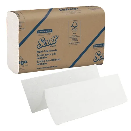 Kimberly Clark - Scott - 03650 - Paper Towel Scott Multi-fold 9-4/5 X 10 Inch