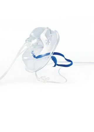 Flexicare - 032-12-143U - Oxygen Mask With Etco2 Monitoring Elongated Style Pediatric Adjustable Head Strap