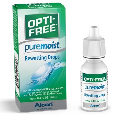 Alcon - Opti-Free Pure Moist - 00065019231 - Contact Lens Solution Opti-Free Pure Moist 0.4 oz. Solution