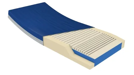 Span America - PL8435FP-29 - Bed Mattress Geo-mattress® Plus Therapeutic Type 84 X 35 X 6 Inch