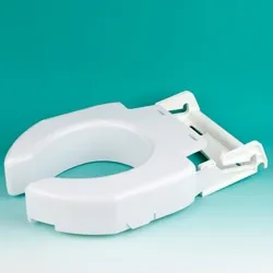 Maddak - Secure-Bolt - 725680000 - Raised Toilet Seat Secure-Bolt 3 Inch Height White 600 lbs. Weight Capacity