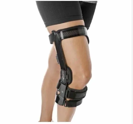 DJO - OA FullForce Medial - 11-1578-4 - Knee Brace Oa Fullforce Medial Large D-ring / Hook And Loop Strap Closure 21 To 23-1/2 Inch Thigh Circumference / 15 To 17 Inch Knee Circumference / 16 To 18 Inch Calf Circumference Right Knee