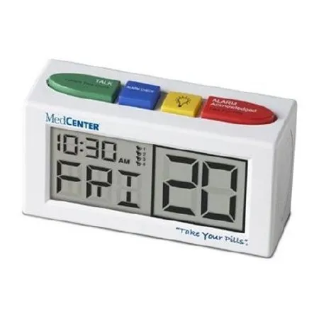 Alimed - 711971 - Talking Alarm Clock 1-3/4 X 2-3/4 X 5 Inch Backlit Display Battery Powered