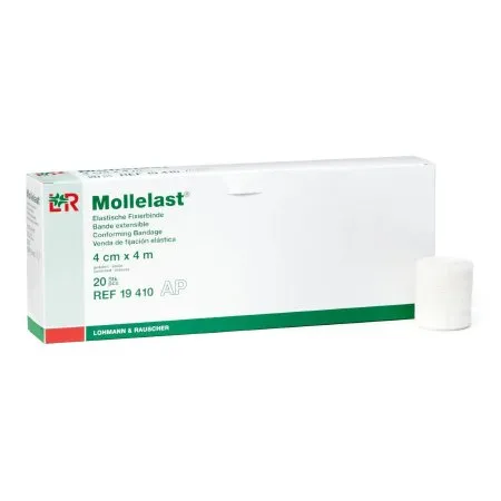 Patterson Medical Supply - Mollelast - From: 55977701 To: 55977702 - Patterson medical  Conforming Bandage  1 1/2 Inch X 4 2/5 Yard 20 per Pack NonSterile Roll Shape