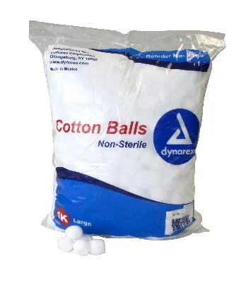 Dynarex - 3169 - Cotton Ball  Large Cotton NonSterile