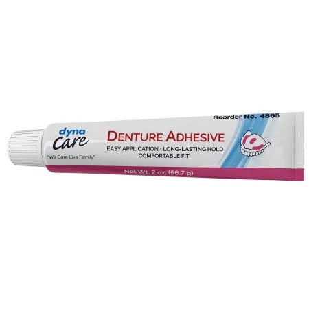 Dynarex - 4865 - Denture Adhesive Cream 2 oz.