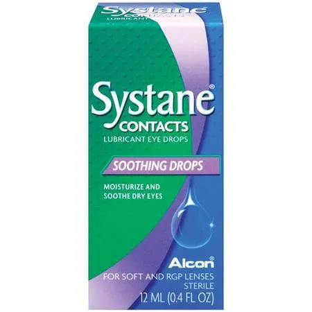 Alcon - Systane Contacts - 00065019093 - Eye Lubricant Systane Contacts 0.4 oz. Eye Drops